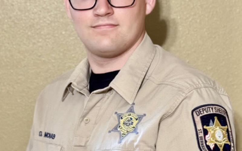Dep. Gavin McNab, Corrections Division SBSO 2024-present Louisiana Military Department Police 2023-present Louisiana Army National Guard Sergeant 2020-present