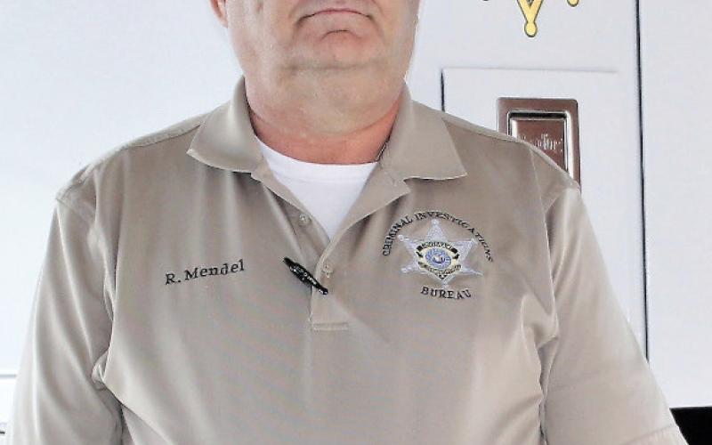 Lt. Richard Mendel, Criminal Investigations Bureau SBSO 1985-present U.S. Marines Private 1983 1984