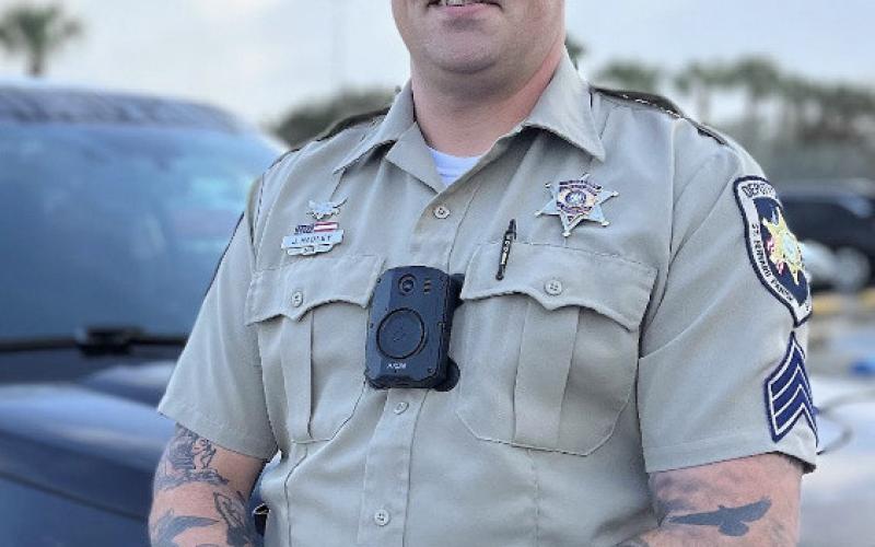Sgt. Jacob Hadley, Field Operations Bureau Patrol Division SBSO 2018-present U.S. Marines Sergeant 2011 2015