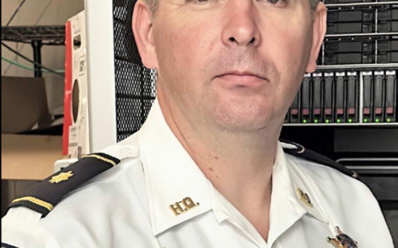 Maj. Daniel Doucet, Commander of Technical Services SBSO 1997-2000 JPSO 2000-2005 SBSO 2005-present U.S. Coast Guard 1995-1997 U.S. Army Reserves 1999 2004 U.S. Air Force 2004-2008