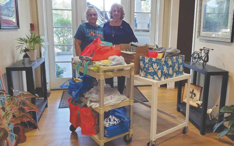 St. Bernard AARP Gives Back With School Supply Donation