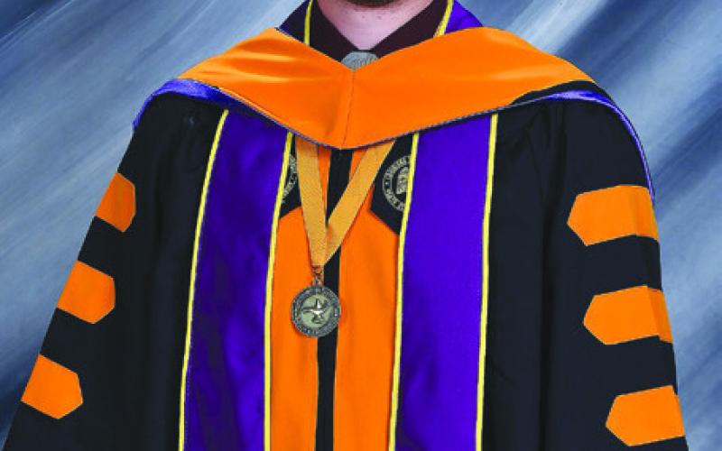 Jeremy Moniz will graduate from LSU's CRNA program next month.