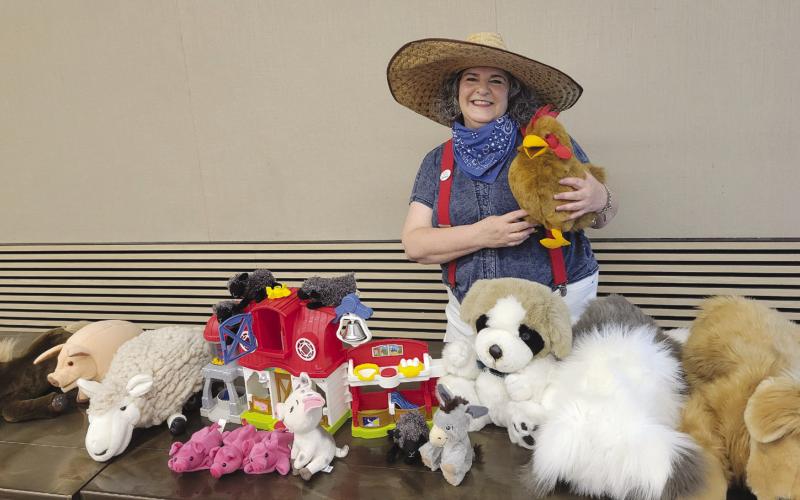 The library has a new Children’s Programming Coordinator, Lori Gouzien, who is doing a great job of bringing that learning to life.