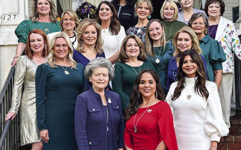 Krewe of Lourdes Past Queens attend annual luncheon, welcoming 2025 Queen