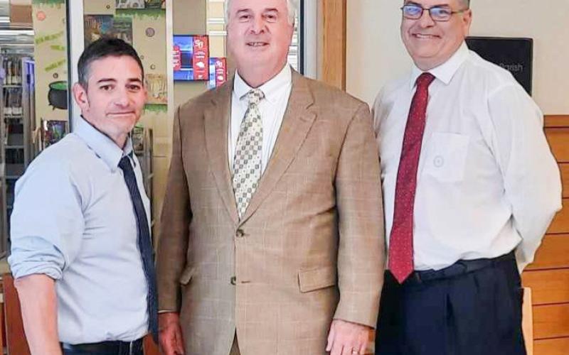 (Left to Right) Nick Cusimano, Daniel Nodurft, and Keith Couture
