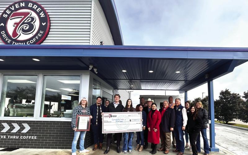 Seven Brew Drive Thru Coffee holds Ribbon Cutting