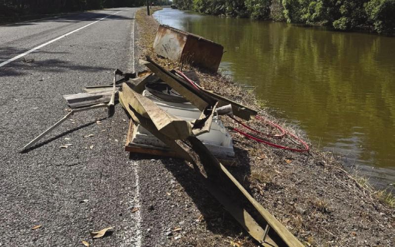 SBSO Hosts Litter Pick-Up Along Verret Canal