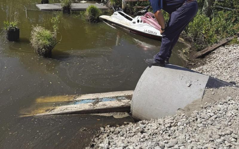 SBSO Hosts Litter Pick-Up Along Verret Canal