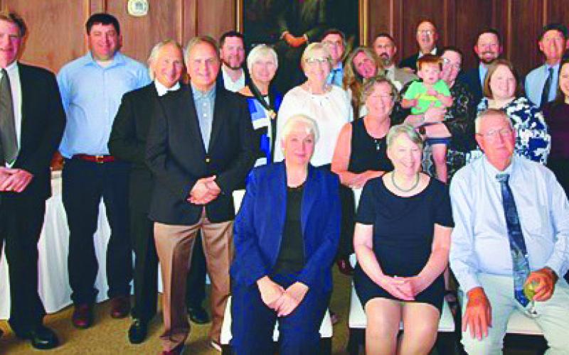 The many Davis children and relatives at the Celebration of Life for Tousa Davis.
