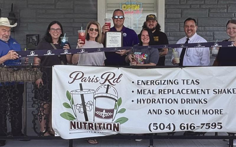 St. Bernard Chamber of Commerce Celebrates Ribbon Cutting for Paris Road Nutrition