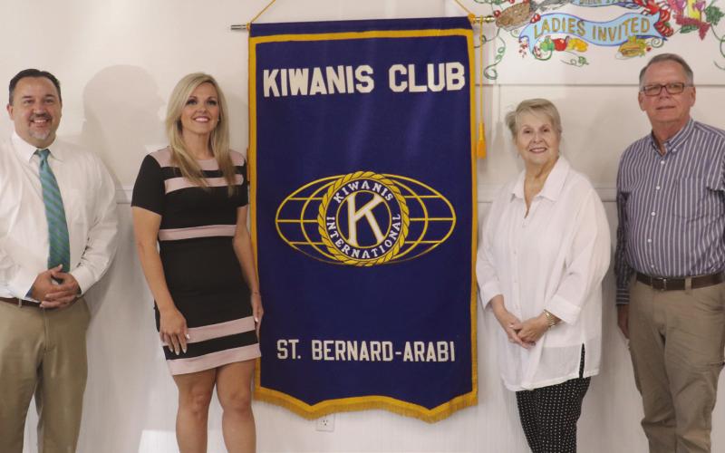 From left to right: Niko Tesvich, Katelin Neitzschman, Judy Homeister, Denis Bradley.