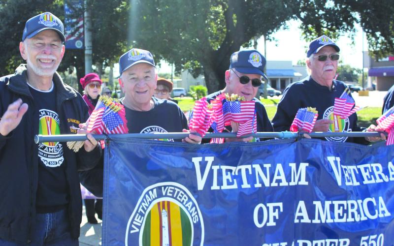 St. Bernard Hosts Parade for Veterans Day