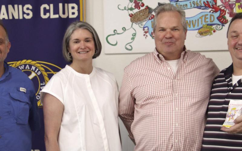 Pictured, from left: Kevin Hoffman, Mr. and Mrs. Andrew Ramsey and Ellis Fortinberry.