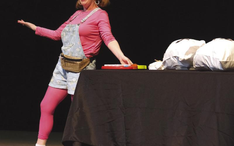 SBPSB Vice President Dr. Katherine Lemoine joined Shine Productions onstage, acting in two of the eight featured plays.