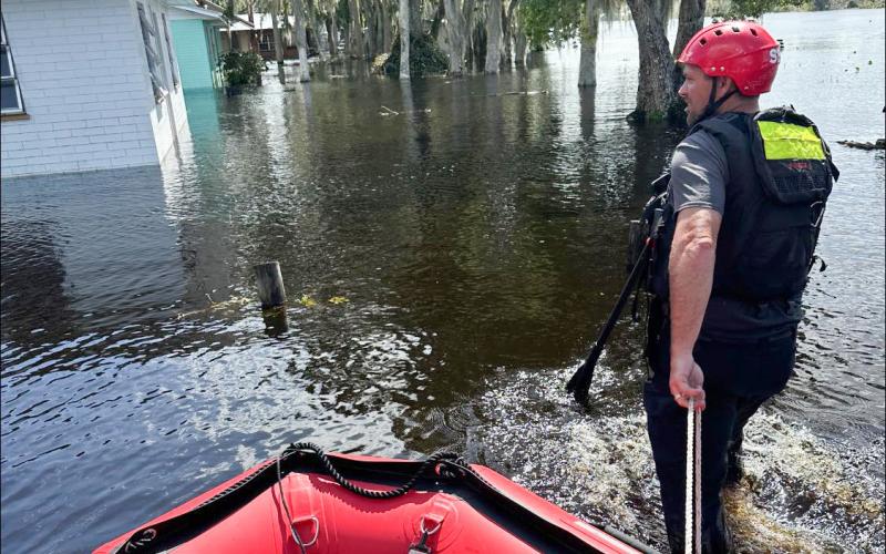 St. Bernard Firefighters Assist in Hurricane Milton Aftermath