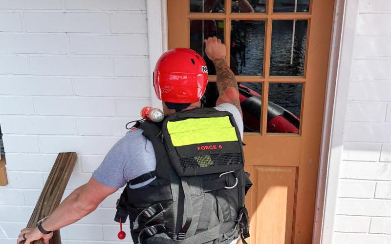 A team of St. Bernard Parish firefighters along with a host of Fire Departments across Louisiana lent a helping hand to Floridians recovering from Hurricane Milton, which made landfall on Wednesday, Oct. 9. They assisted with damage assessments, advised residents on how to properly use generators and provided aid where needed.