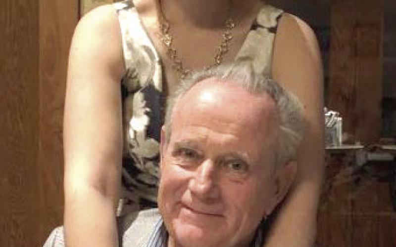 Pictured is Dennis J. Bourgeois, Jr. with his granddaughter, Amber Prattini Wallo.