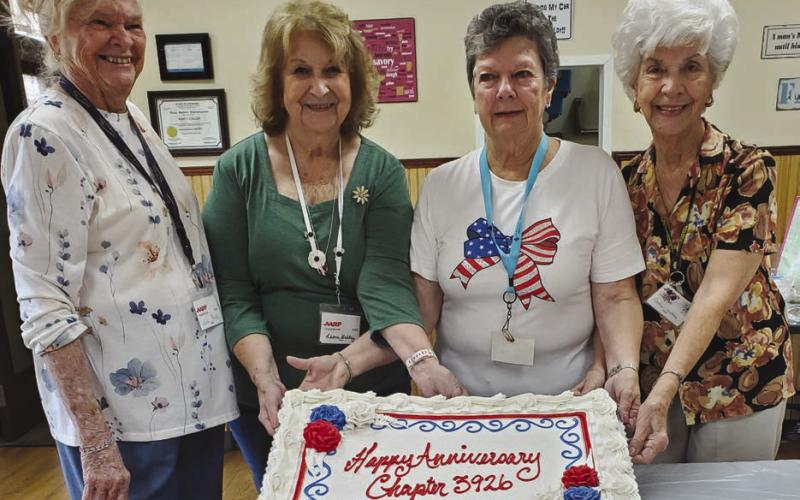 Left to right : Terry Heidel, Vice President, Leona Galley, President, Glenda Fedele &amp;amp; Carolyn Constance, Secretary On June 28, 2025 AARP Chapter 3926 celebrated their 40th year anniversary at their monthly meeting. Our chapter was originally organized back on June 22, 1985, but became Chapter 3926on October 6, 1986 . We celebrate today our strong and long existence in St. BernardParish.