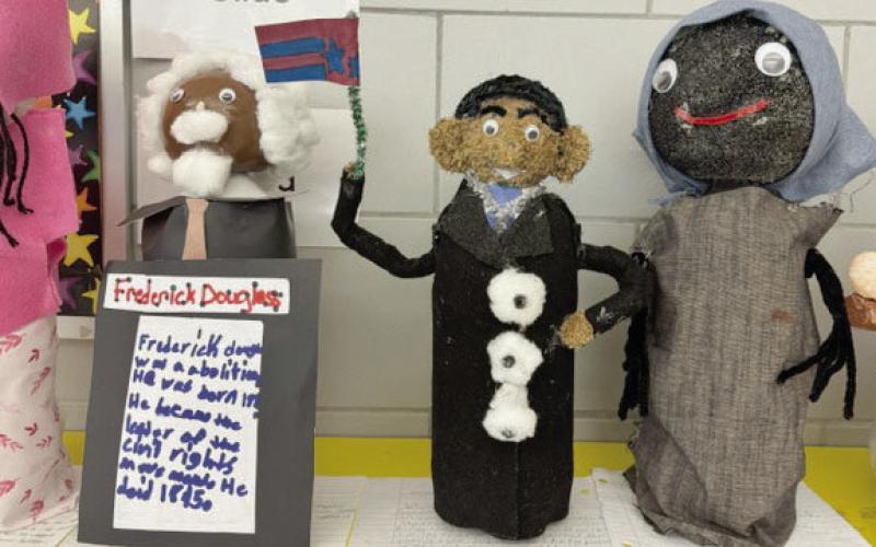 W. Smith Elementary School Third Graders Show Off Recent Art Projects