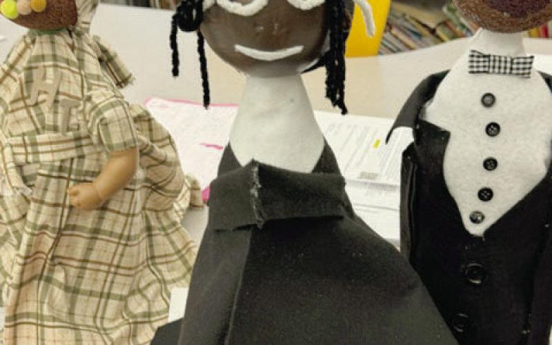 W. Smith Elementary School Third Graders Show Off Recent Art Projects