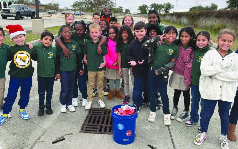 Front Row from Left: Greydy Perez, Christina Crego, Sophia Mauricia Dos Anjos; Back Row: Carter Williams, Mason Newton, Jayce Smith, Xander Borden.