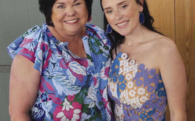 Fox 8 reporter Maddie Kerth (right)andhermom,Cheramie.