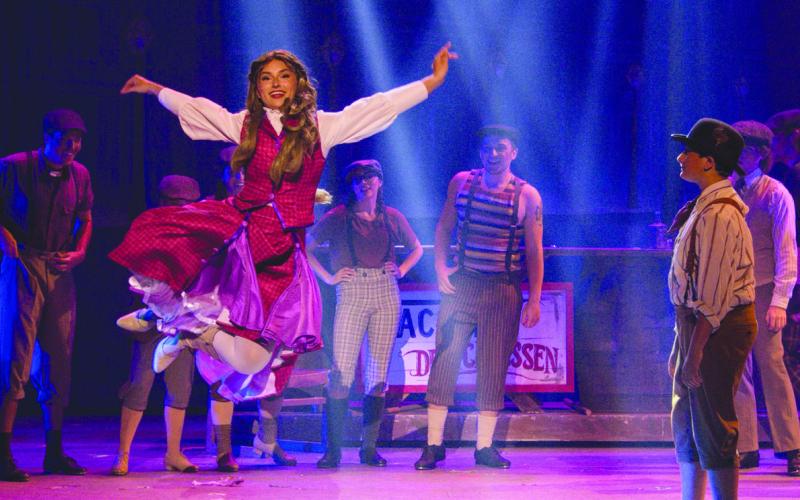 Cast, Crew, And Scenes From Newsies