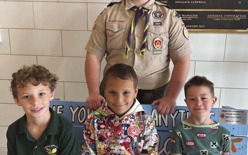 Local Eagle Scout Installs Buddy Benches At All St. Bernard Elementary Schools To Promote Kindness