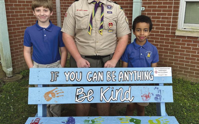 Local Eagle Scout Installs Buddy Benches At All St. Bernard Elementary Schools To Promote Kindness