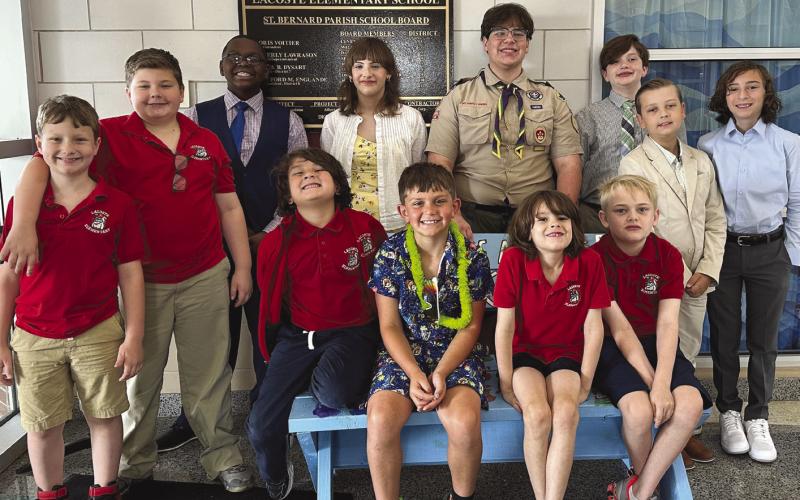 Local Eagle Scout Installs Buddy Benches At All St. Bernard Elementary Schools To Promote Kindness