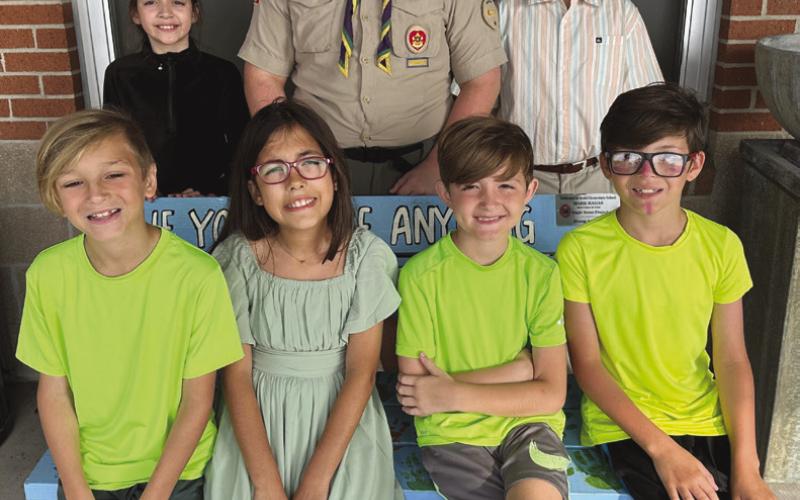 Local Eagle Scout Installs Buddy Benches At All St. Bernard Elementary Schools To Promote Kindness