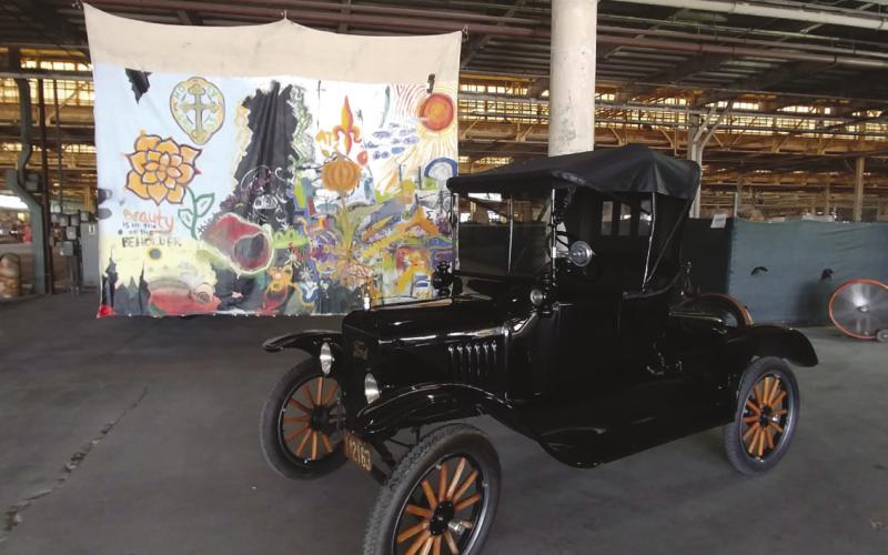 The Ford Plant is a hub for art.