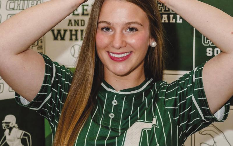 St. Bernard resident and stand out student athlete, Alivia Nevels recently committed to play ball for Meridian Community College.