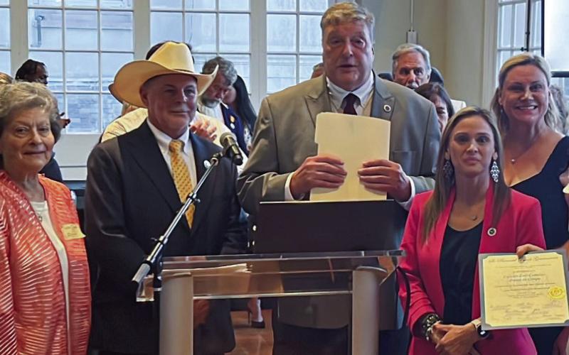 Captain Luis Carreras – Presas do Campo Awarded Honorary Citizenship in St. Bernard Parish