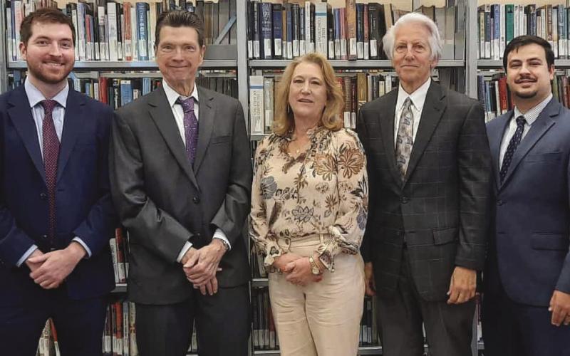 (From Left to Right): Matthew Tillery, Scott Tillery, Joyce Young, Van Robichaux, Brandon Melerine