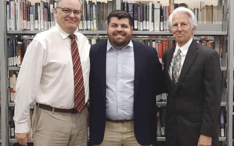 (From Left to Right): Keith Couture, Jordan Guillot, Van Robichaux