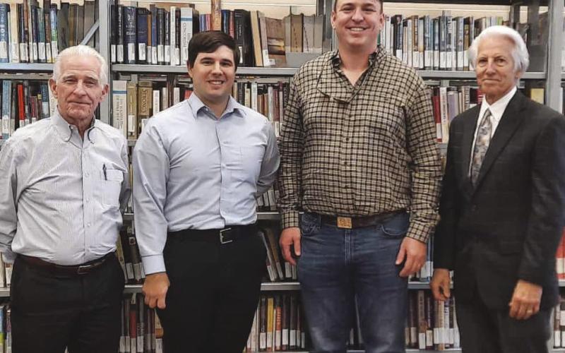(From Left to Right): Paul Tabary, Joshua Robin, John Ginart, Van Robichaux