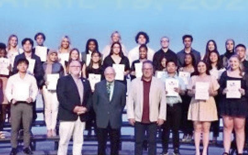 Pictured are the St. Bernard Parish Public School Students who are recipients of the 2023 Arlene and Joseph Meraux Charitable Foundation Scholarship Awards.