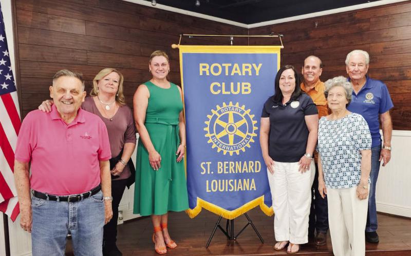 Recently the Rotary Club of St. Bernard was paid a visit by Katie Tommaseo at its monthly meeting in the Sicilian Room at Rocky and Carol's, St Bernard’s longest Serving Executive Director of Tourism and Film provided an updated to the club on the numerous events being held in St. Bernard for the remainder of the year.