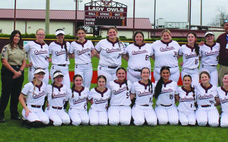 SBSO Honored at CHS Softball Team’s First Responders Night