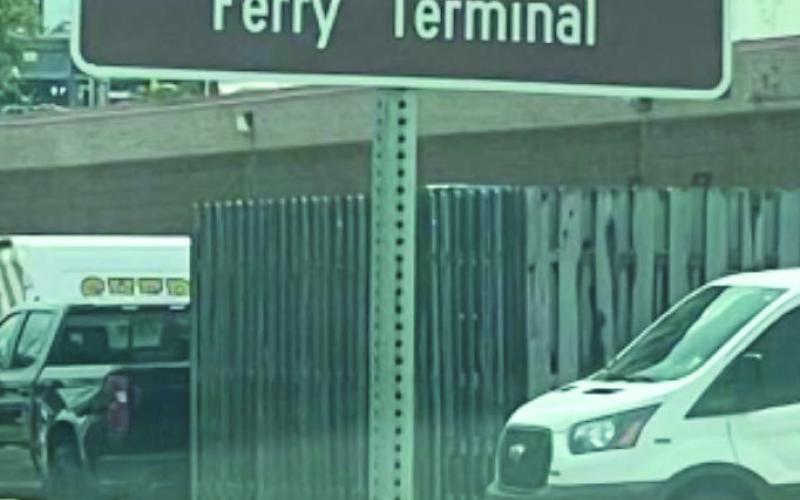 Thanks to the e orts of Rep. Mike Bayham and Rep. Ed Murray, Jr, House Bill 716 was recently signed into law, o cially changing the name of the terminal to the Michael C. Ginart Jr. Ferry Terminal. Last photo by: Donna Gaspard Benfatti