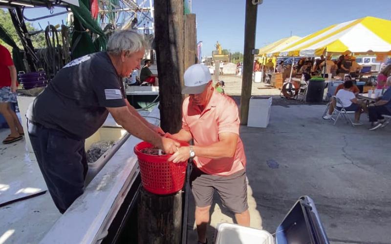 St. Bernard Seafood Market on September 28 at Robin's Rock Dock