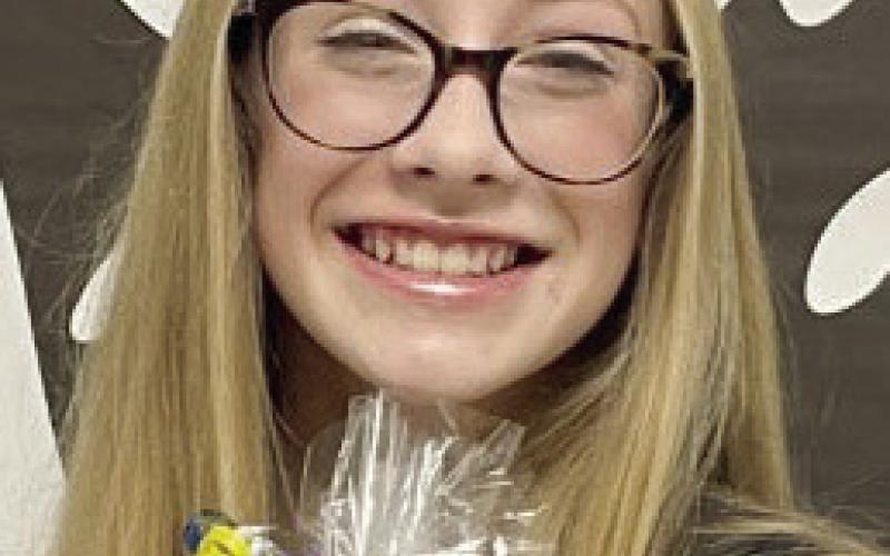 Isabela Held Middle School Student of the Year
