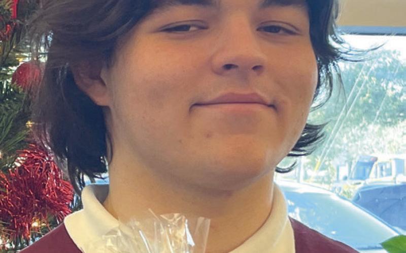 Coby Barrow High School Student of the Year