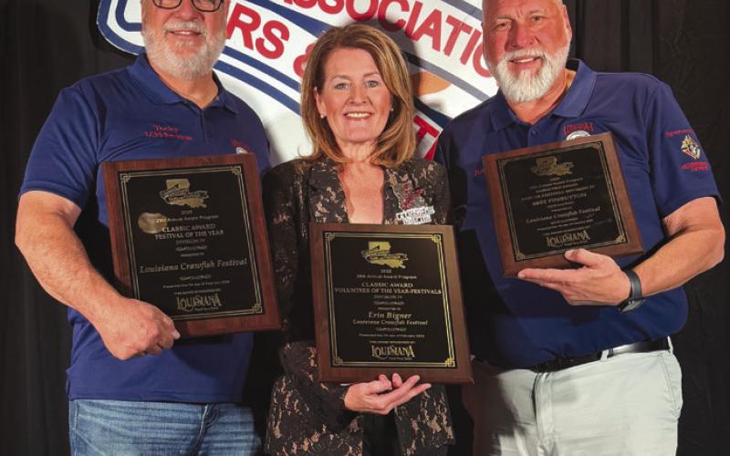 Louisiana Crawfish Festival Earns Top Honors at LAFF Convention