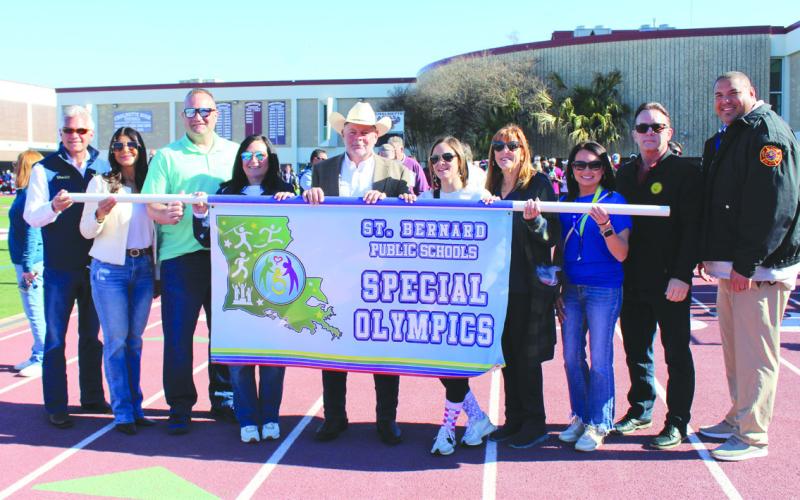 St. Bernard Sheriff ’s Office Participates In Special Olympics