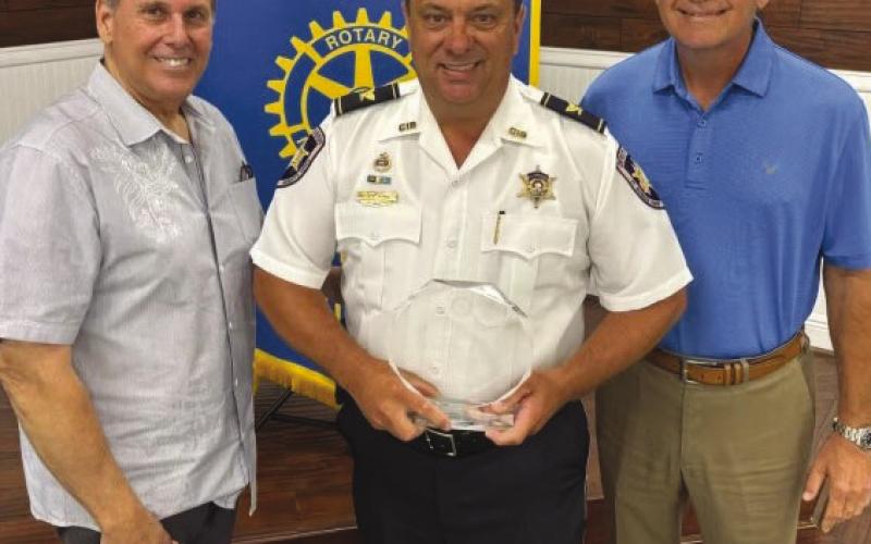 SBSO Col. Chad Clark Honored By Rotary Club
