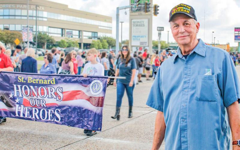 Photo by Amber Wallo of the 2023 Veterans Parade.