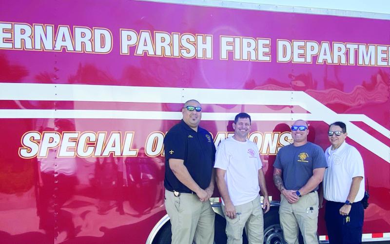 St. Bernard Fire Department Deploy to Florida