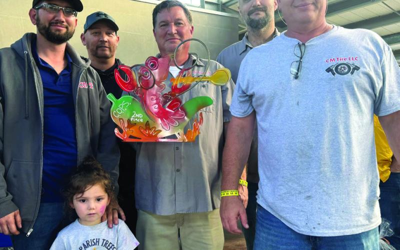 Second place winners of this year’s C.O.P.S. for Christmas Chili Cook Off fundraiser held Nov. 16 was the team from Chalmette Mobile Tire LLC.